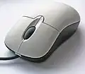 A computer mouse
