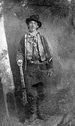 Billy the Kid, an outlaw.