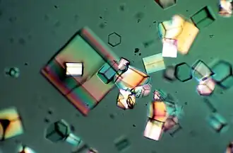 Xray Crystallography used to view protein crystals