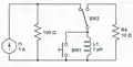 This circuit shows an inductor sitting between a charging circuit and discharging circuit. Because most switches are BBM, a push button was added to short the inductor before the SPDT switch is thrown. Both switches could be replaced by a single SPDT MBB switch. However simulation software typically just has BBM switches.