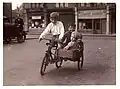 Bicycle with sidecar