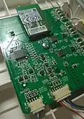 Wii balance board circuit board.