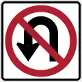 NO U TURN