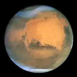 Mars seen by the Hubble Space Telescope, Realistic Colors