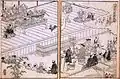 A depiction of a Japanese automaton theater in the 1790's. Made in relative isolation from the west, such developments prove a suggest a near universal interest in development of automated entertainment.