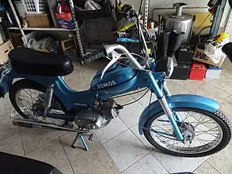 A Tomos Moped