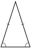 Isosceles triangle