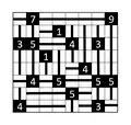 Example of solved Wall puzzle