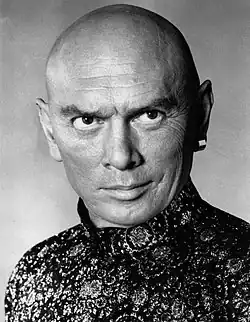 Image showing Yul Brynner is bald