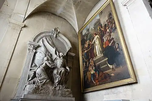 "The Virgin surrounded by the Saints" (right), by Ludovico Cardi