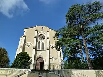 The church in Castelnau-Barbarens