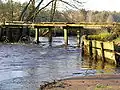 Old Örtze weir near Müden, at the start of the canal