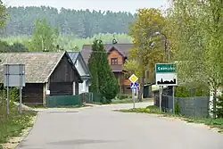 View of the village in 2019
