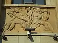 Relief on facade