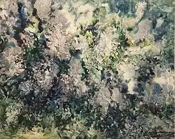 "Bouquet, lilac", (65х53, 2000)