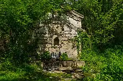 Old fountain at the village