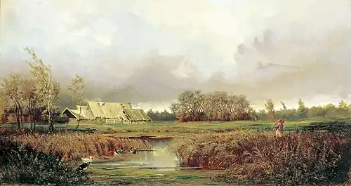 Marsh in Autumn (1871)