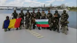 Bulgarian and Romanian Naval special forces after exercise ''Valiant Strike 2025''