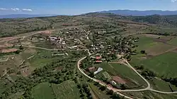 Air view of the village