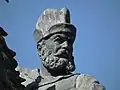 Head of Nader Shah's statue