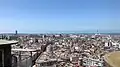 Westward view of Casablanca from the top floor of the Liberty Building