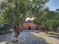 Wide view of the mosque