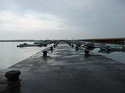 Fishing harbor in Taixi Township