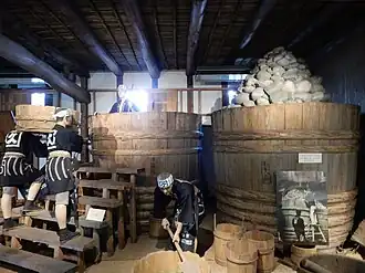 Recreation of miso fermentation process