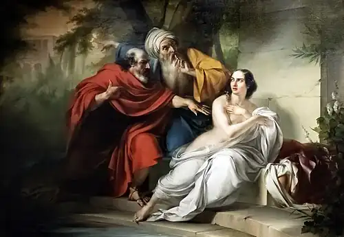 Susanna and the Elders, Ca. 1841, Treviso Museo Luigi Bailo