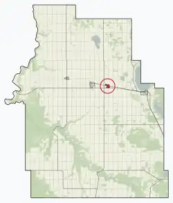 Location in M.D. of Smoky River