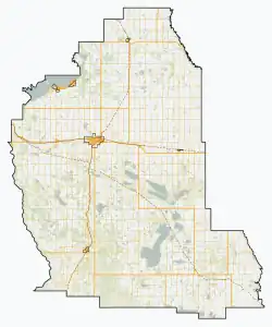 Stettler is located in the County of Stettler