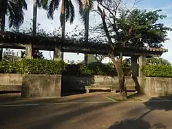 A dedicated bench facing J.P Rizal Avenue & University of Makati