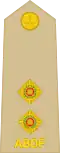 First lieutenant (Antigua and Barbuda Regiment)[6]