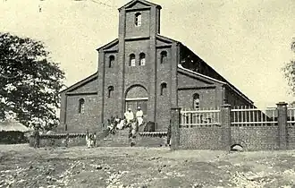 White Fathers church at Mua