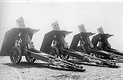 A battery of Modello 1916's.