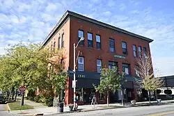 The Lifetime Building at 1501 - 1505 Adams Street in Toledo, Ohio in 2019, previously home to an earlier incarnation of the Davis College as Davis Business College