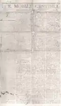 Issue of Mobile Centinel newspaper, 1811