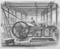 Harper & Brothers printing press, New York City, 1850s