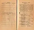 1932 AJC St Leger racebook showing the winner, Middle Watch