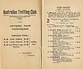 1935 Victoria Park Zetland starters and results