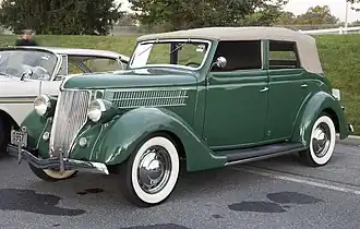 1936 DeLuxe Convertible Sedan (Model 68)