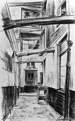 Dead end in the rue de la Chapelle, 1939