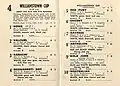 1948 MRC Williamstown Cup starters and results showing the winner, Gayness