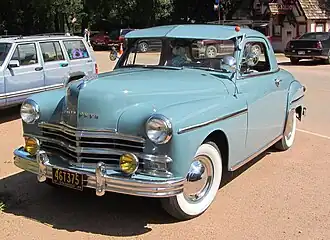 Plymouth DeLuxe coupe from 1949