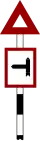 Side road to left