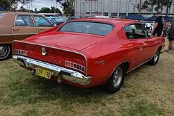 Chrysler VH Valiant Charger XL coupe (non standard backup lights below bumper)