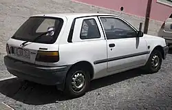 Pre-facelift Toyota Starlet 1.5 D Van (NP80, Portugal)