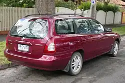 1998 Daewoo Nubira station wagon (Australia)