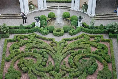 Baroque - Garden of the Tessin Palace, Stockholm, Sweden, by Nicodemus Tessin the Younger, 1692–1700[45]