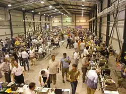 The main hall of 2008 RAAG hamfest.